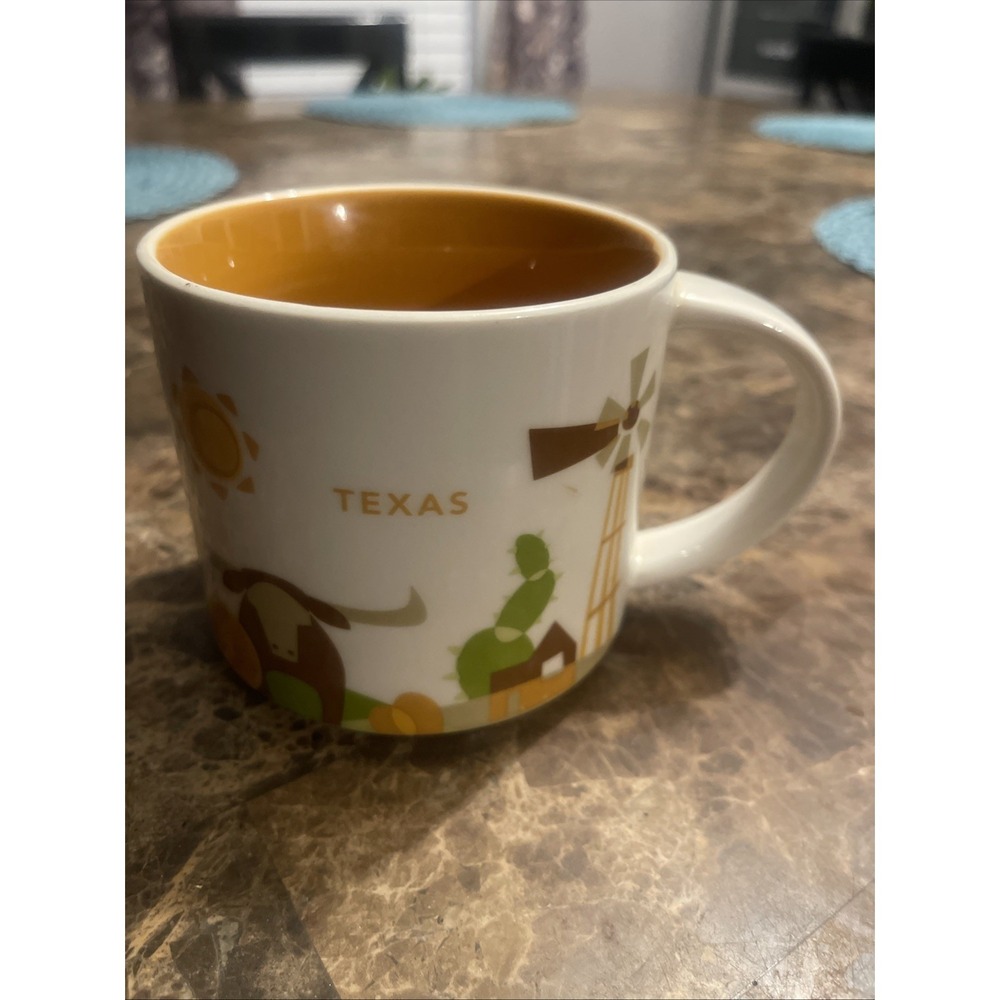 Starbucks You Are Here collection TEXAS 14oz coffee mug‎